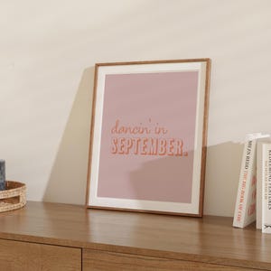 Herbst Wand Kunst | Herbst-Wand-Dekor | Musikliebhaber Poster | Herbst Dekor | Gemütliches Dekor | Neues Haus Geschenk | September Geburtstagsgeschenk