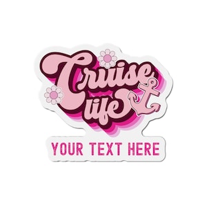 Aimants personnalisés pour porte de croisière, décorations pour porte de croisière, décoration magnétique personnalisée pour porte de bateau de croisière, plaque magnétique personnalisée pour porte de croisière