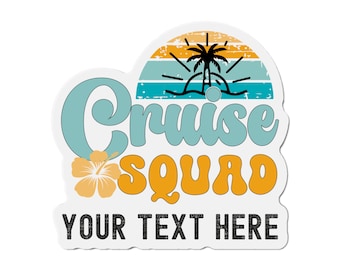 Personalized Cruise Door Magnets, Cruise Door Decorations, Custom magnetic cruise Ship door decoration personalized cruise door magnet sign
