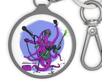 Octolooptopus DKB Live Keyring Clip