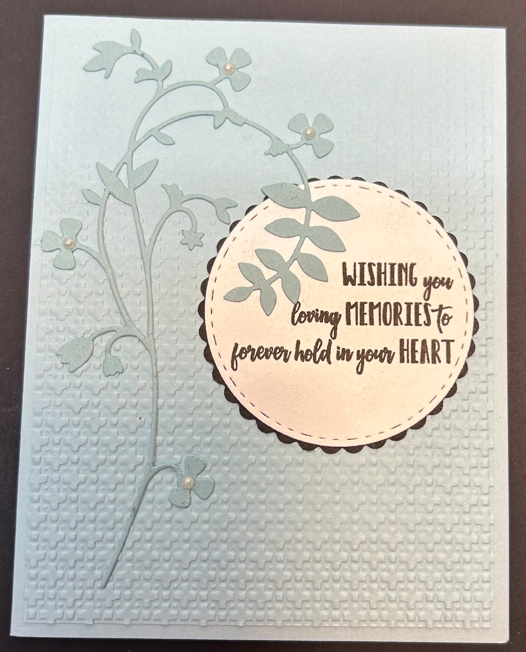 Hand Made Sympathy Card, Greeting Card - Etsy