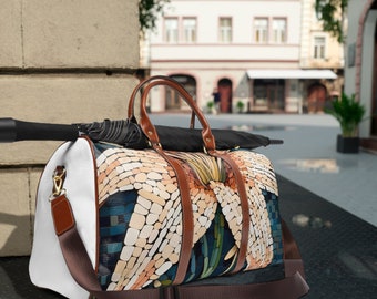 Lily Mosaic Waterproof Travel Bag
