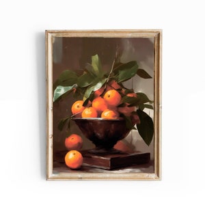 Oranges Still Life | Oil Painting