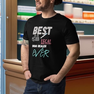 Funny Pharmacist T-Shirt - Pharmacy Tech Gift for Graduation or School