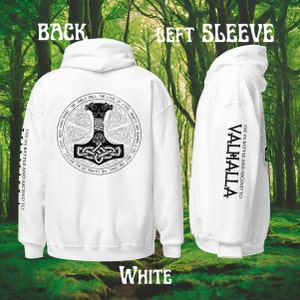 MJOLNIR Valhalla hooded sweatshirt unisex