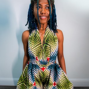 African Print Jumpsuit