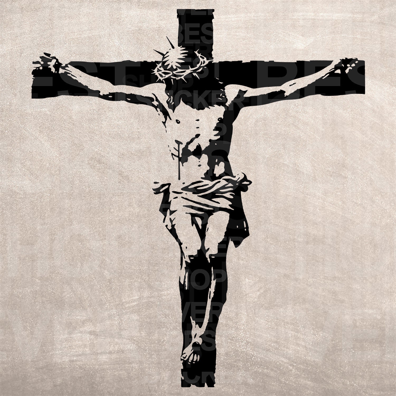 Jesus Stencil, Model Template Design Print, Digital Download Clipart ...