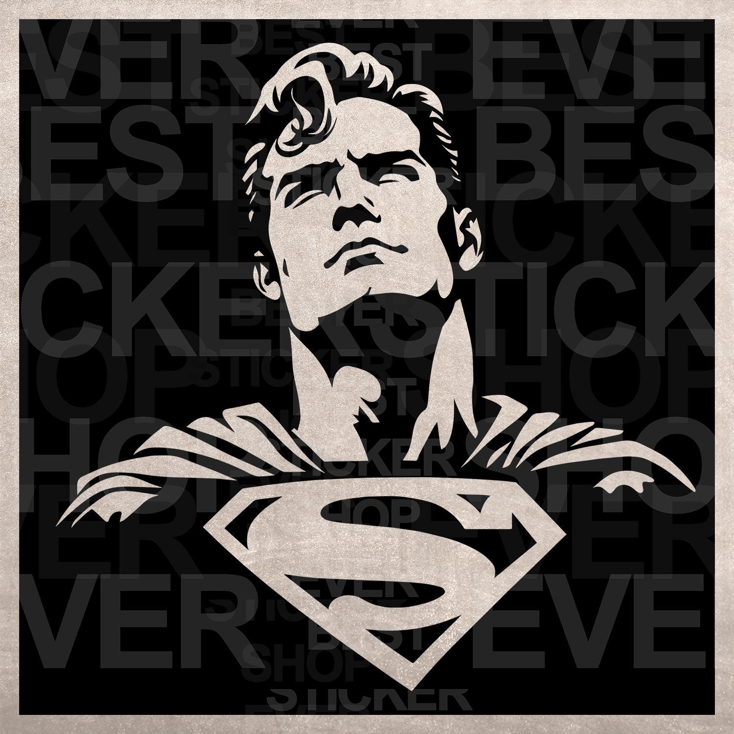 Super Hero Stencil, model template design print, Digital Download ClipArt Graphic for DYI craft wall furniture deco, Vector, SVG PNG