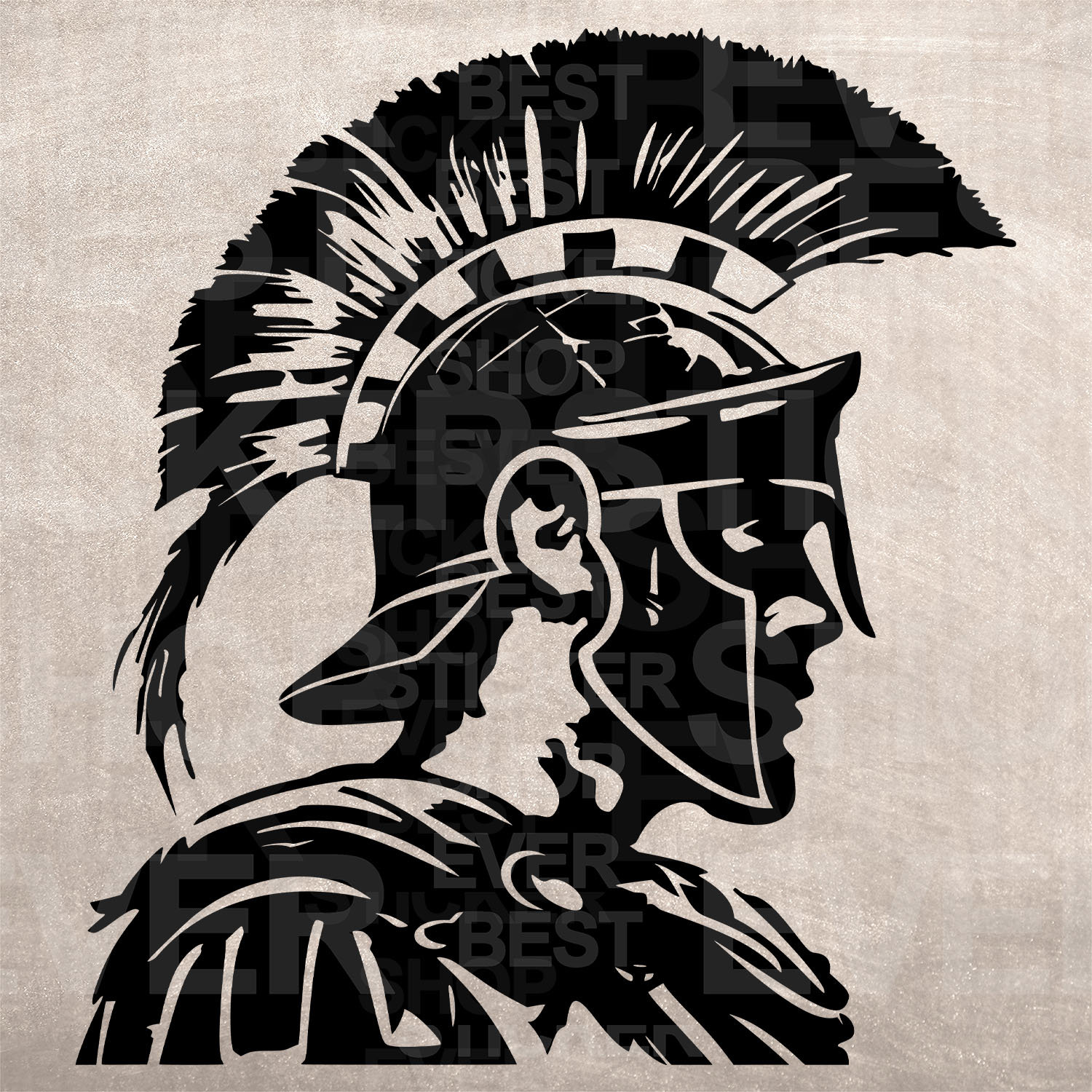 Centurion Stencil, model template design print, Digital Download ClipArt Graphic for DYI craft wall furniture deco, Vector, SVG PNG, roman