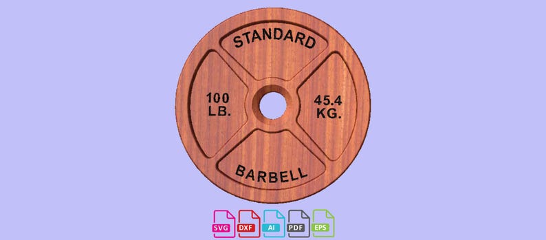 100LB weight plate catch-all tray CNC file, custom weight plate tray design, CNC gym accessory download, catch-all tray for gym, unique fitness decor, 3D weight plate tray project, CNC organizer tray, personalized gym accessory.