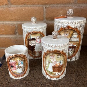 Sears and Roebuck Vintage Canister Set - Etsy