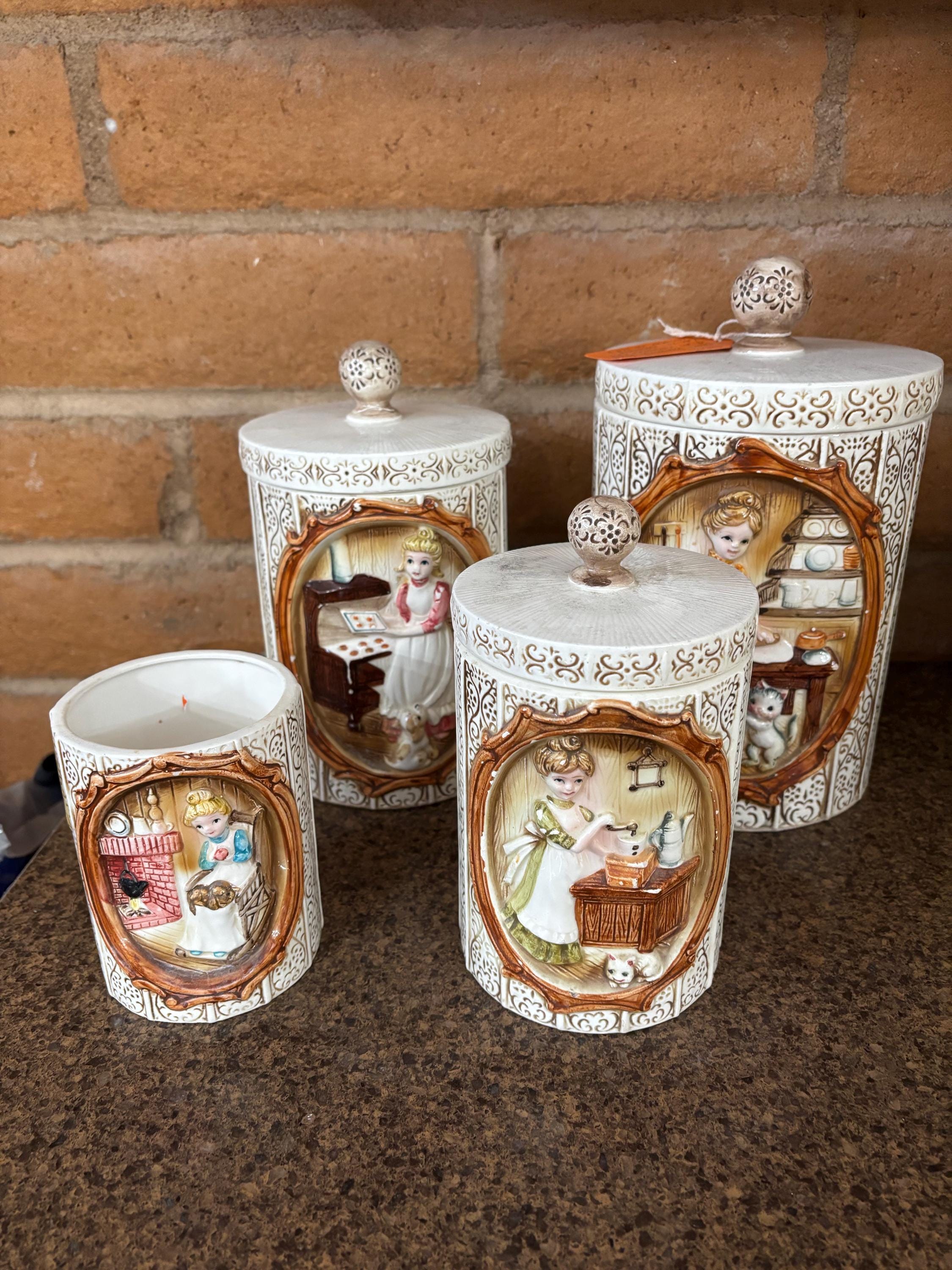 Sears and Roebuck Vintage Canister Set - Etsy