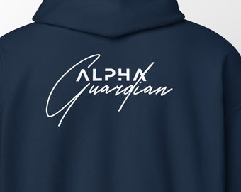 Alpha Guardian Hoodie mit Reißverschluss: Papas gemütlicher Begleiter - Ein durchdachtes Vatertagsgeschenk, das Mode, Funktion und Haltbarkeit kombiniert