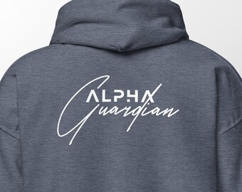 Alpha Guardian Hoodie: Moderner Komfort für Papa. Gefertigt für Wärme und Stil, ist es eine unentbehrliche Ergänzung für die Garderobe eines jeden Vaters.