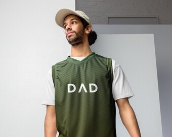 Gerecycled DAD-basketbalshirt - Milieuvriendelijke sportkleding