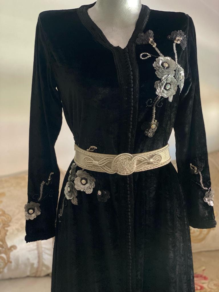 Caftan crepe de soie 2019 hotsell