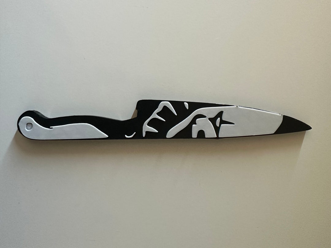 3D Printed Pennywise Killer Knife Prop Etsy