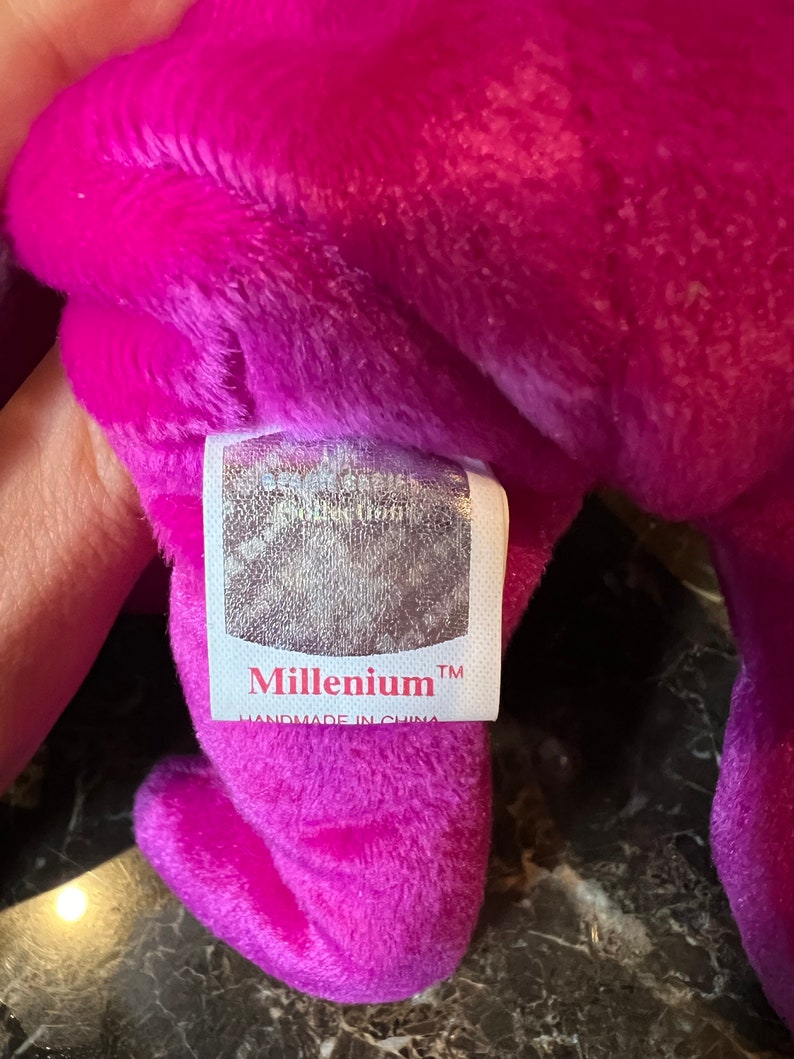 Millennium Beanie Baby 1999 Rare With Errors - Etsy