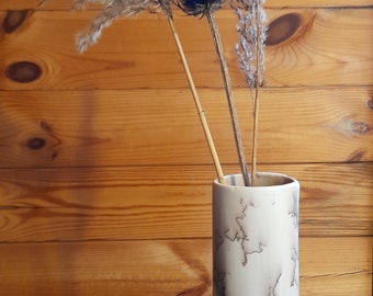 Horse Hair Raku Vase