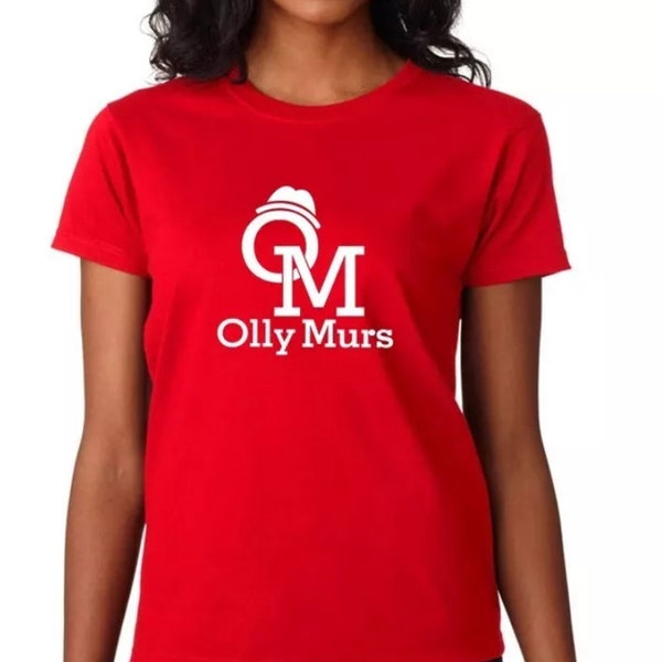 Womens Olly Murs..Trouble Maker..This Life On Tour 2024 .. Music Gift Idea T-Shirt..
