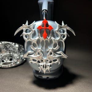 Airpods Max “Bloodchrome Thorn” Design Accessory-Airpods Max Case,Cover-Chrome Attachment for Headphone-3D Resin Print Headset Cover