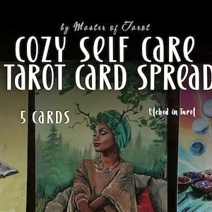 Lectura de tarot de autocuidado el mismo día, 5 cartas, bruja, intuición, precisión psíquica, amor propio, lectura psíquica.