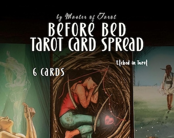 Before Bed Tarot Reading: Psychic Medium, Telepathy, Accurate, Detailed, Guidance - same day