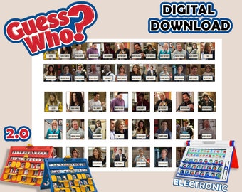 TWILIGHT Guess Who? 2.0 | Printable Insert Cards | Digital