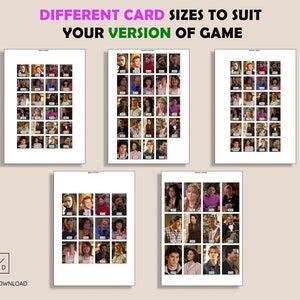 GILMORE GIRLS - Printable Guess Who? | Print at Home | Digital Download ...
