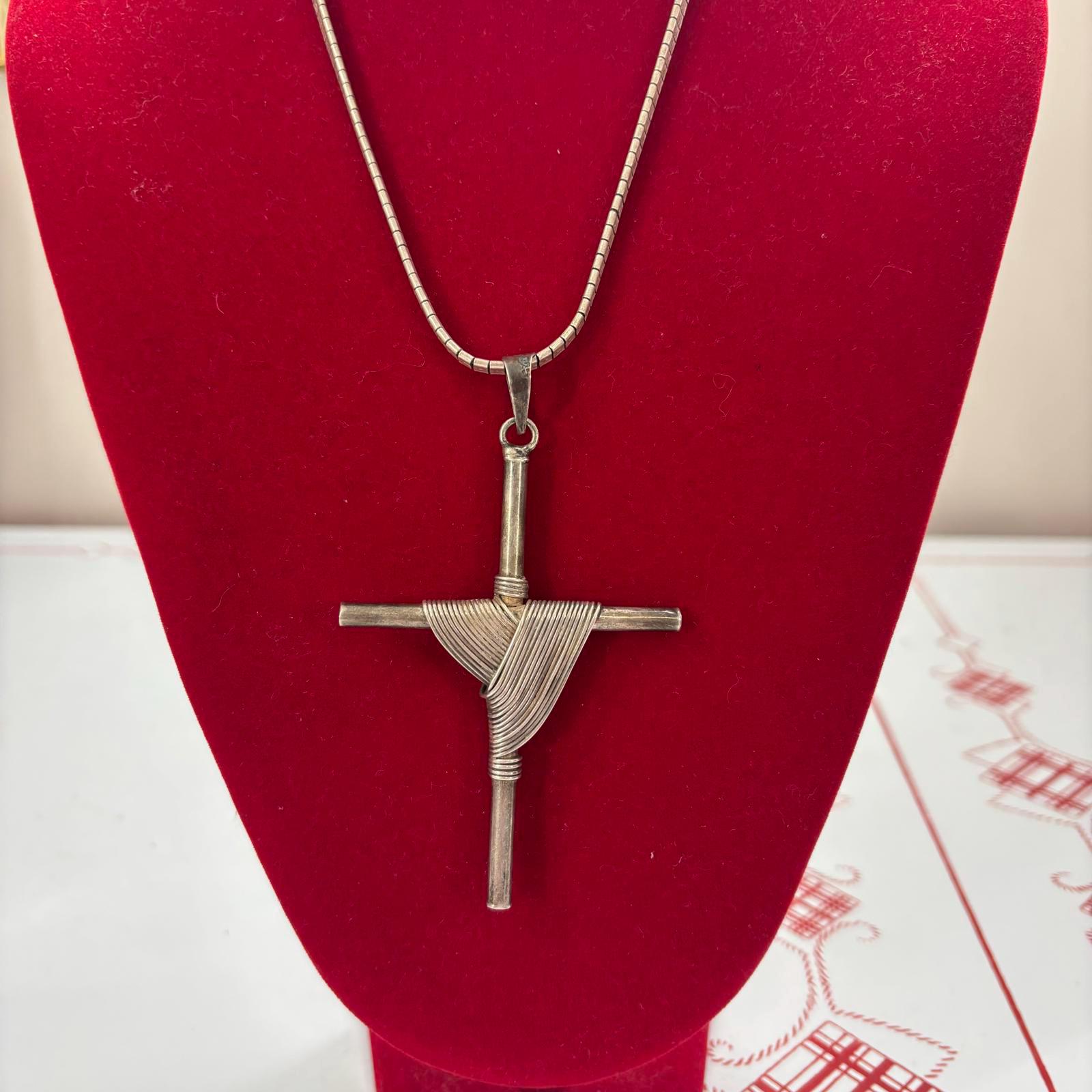 Mexican silver taxco cross necklace - Etsy 日本