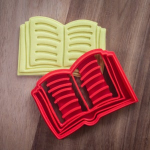 Cookies like a book,  Cookie Cutter, Multi-Size