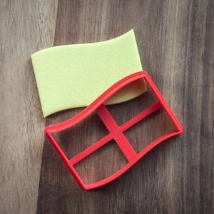 Simple Flag Cookie Cutter | Several sizes
