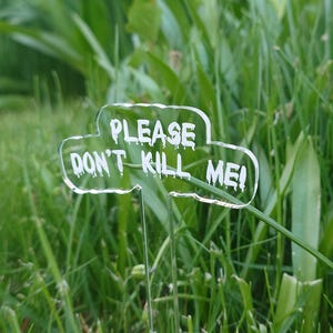 Plant Markers | Garden Stake | Garden Decor | Acrylic Plant Stakes