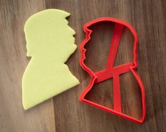 Donald Trump Cookie Cutter, 3D print