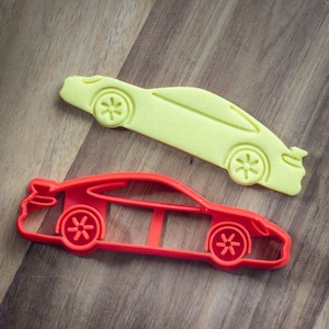 Sport Car Cookie Cutter 3D Printed