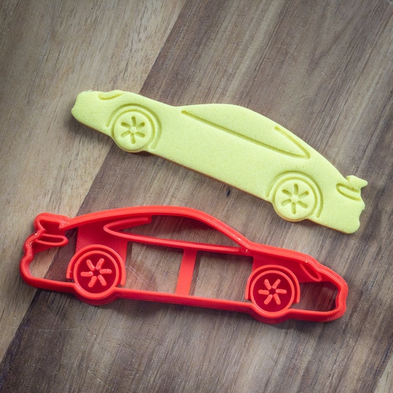Sport Car Cookie Cutter 3D Printed