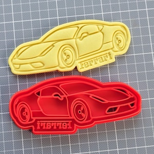 Sport Car Cookie Cutter 3D Printed