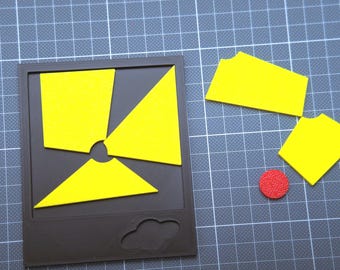 Quebra-cabeça de círculo vermelho impresso em 3D – Jogo de lógica de embalagem impossível
