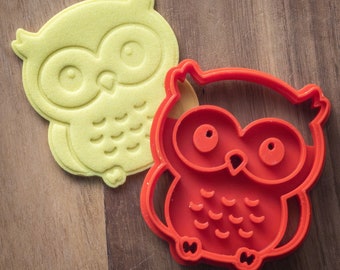 3D Printed Cookie Cutter: Owl Multi Size