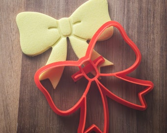 Bow Cookie Cutter Christmas Christening decoration