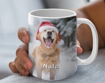 Personalized Golden Retriever Mug: Custom Dog Photo Gift