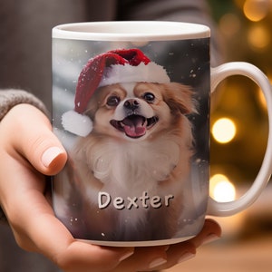 Personalized Tibetan Spaniel Mug: Custom Dog Mom/Dad Gift