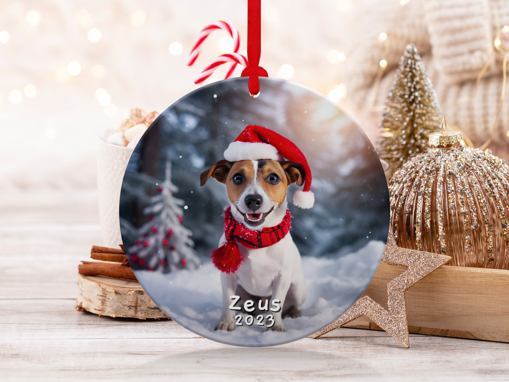 Jack Russell Ornament
