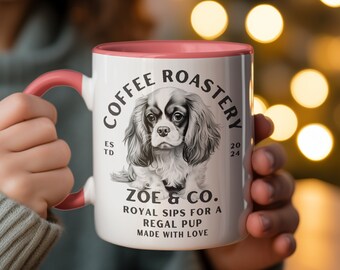 Custom Pet Mug, Personalized Cavalier King Charles Spaniel Mug, Pet Memorial Gift, Dog Mom, Custom Pet Gifts, Dog Dad, Dog Memorial, Dog Mug