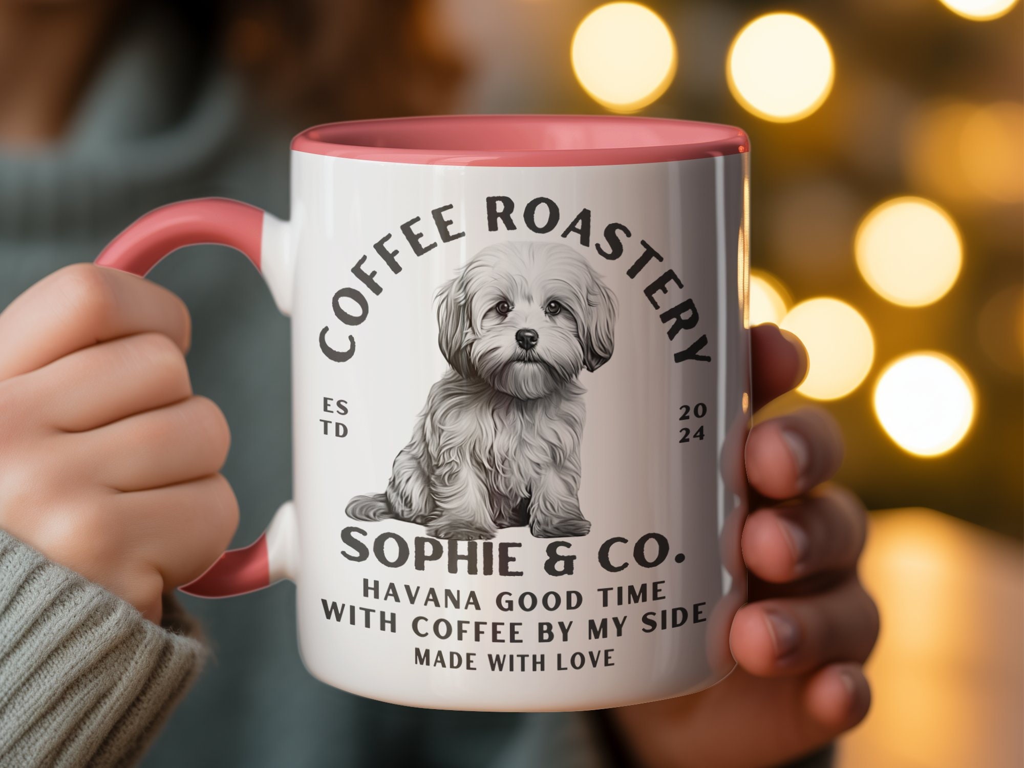 Custom Pet Mug, Personalized Havanese Mug, Pet Memorial Gift, Dog Mom Gift, Custom Pet Gifts, Dog Dad, Dog Memorial, Dog Mug
