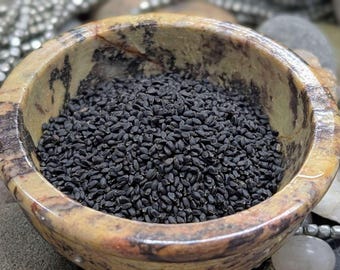 Organic Basil Seeds (Tulsi Seeds) — Prosperity • Protection • Purification & Sacred Growth Magic