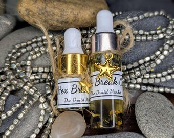 Hex Breaking Ritual Oil | Bescherming en omkering van spreukenmix | Boze oogbescherming | Toverolie om te verdoven