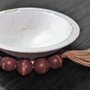 Decorative Wooden Altar Bowl
