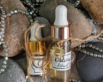 OSTARA RITUELE OLIE — Lente-equinox • Vernieuwing • Vruchtbaarheid • Ontwaken • Sabbatzalving