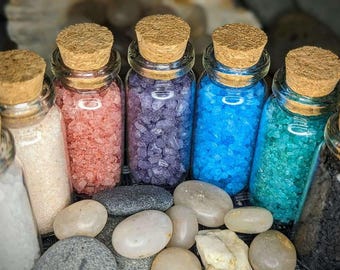 Zouten voor rituele spreuken — Hekserijzout • Bescherming • Liefde • Geld • Paranormaal werk • Reiniging